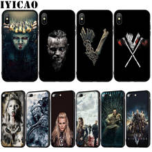 IYICAO Vikings Мягкий силиконовый чехол для iPhone XR X XS 11 Pro Max 10 6S 7 8 Plus 5 5S SE чехол для телефона 2024 - купить недорого