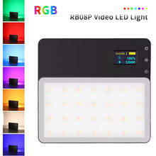 VILTROX-Mini luz LED de vídeo Weeylife RB08 RB08P RGB 2500K-8500K, luz de relleno con batería integrada para teléfono, cámara, estudio de tiro 2024 - compra barato