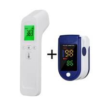 Инфракрасный термометр с цифровым ЖК-дисплеем, бесконтактный инструмент для измерения температуры лба, уха, ИК-термометр для детей и взрослых 2024 - купить недорого