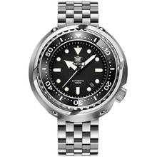STEELDIVE Big Tuna Automatic Self-Wind Watches Mechanical NH35 316L Ceramic Bezel Watch Men Sapphire Crystal C3 Luminous Watches 2024 - buy cheap