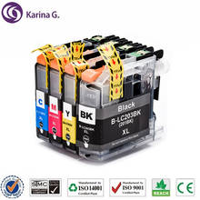 Compatible for Brother LC203 LC201 ink cartridges For Brother MFC-J460DW J480DW J485DW J680DW J880DW J885DW J5520DW J5620DW 2024 - buy cheap