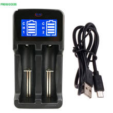 Cargador de batería USB inteligente con pantalla LCD, cargador de batería de litio A AA, AAA, SC, C, NIMH, NICD, 26650, 18650, 18500, 18350, 14500 2024 - compra barato