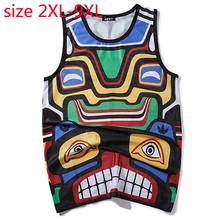 New Arrival Fashion Large Extra Sleeveless Sweatshirt Casual Knitted O-neck Plus Size 2XL 3XL 4XL 5XL 6XL 7XL 8XL 9XL 2024 - buy cheap