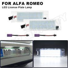 Luces LED para matrícula, para Alfa Romeo 147, 156, 159, 166, Giulietta, 940, Mito GT, Spider, MiTo, Canbus, sin Error, 2 uds. 2024 - compra barato