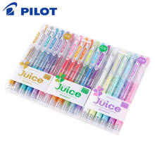 Japan PILOT Juice 1 Set 6/12 Colors Roller Ball Point Gel Ink Pen 0.5mm Transparent Penholder Multicolor LJU-10UF 2024 - buy cheap