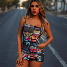 VAZN 2021 New Parity Retro Little Chap Sexy Joker Spaghetti strap Sleeveless Soft Fashion Women High Waist Mini Dress 2024 - buy cheap