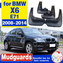 OEM STYLED MUD FLAP FIT FOR BMW X6 E71 2008 2009 2010 2011 2012-2014 MUD FLAPS SPLASH GUARD FRONT REAR FENDER ACCESSORIES MOLDED 2024 - buy cheap
