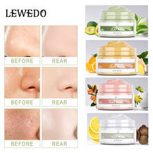 Lewedo máscara de limpeza facial, máscara para limpeza de chá verde, acrigel e máscara de argila para cuidados com a pele, com controle de oleosidade, máscara de lama 100g 2024 - compre barato