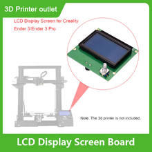 Aibecy peças da impressora 3d display lcd placa de tela com substituição por cabo para creality ender 3/ender 3 pro impressora 3d 2024 - compre barato