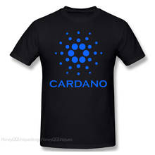 Top Quality Clothing Cardano Coin ADA Cryptocurrency T-Shirt Crypto Fashion Fashion Short Sleeve for Men Shirt 2024 - buy cheap