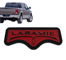 Preto vermelho laramie para ram 1500 2500 tronco tampa bagageira emblema decalque emblema adesivo 2024 - compre barato