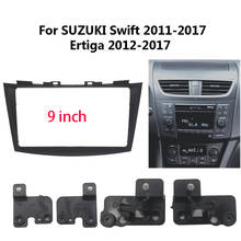 Panel de plástico para salpicadero de Radio de coche, Kit de marco de placa frontal, 9 pulgadas, estéreo, para SUZUKI Swift / Ertiga 2024 - compra barato