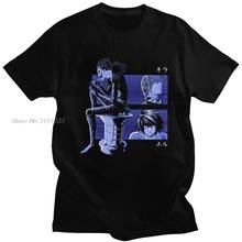 Novelty Death Note Shinigami Ryuk Tshirt Men Short Sleeve Japanese Manga Light Yagami L t-shirt  Cotton Anime Tee Gift Idea 2024 - buy cheap