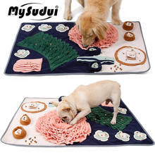 MySudui Pet Dog Puzzle Toys Iq Training Snuffelmat Treat Slow Feeder For Dogs Stress Reliever Toys Intelligence Mat Blanket Pad 2024 - buy cheap