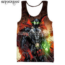 Anime Spawn vest men/women New fashion cool 3D printed vest summer casual Harajuku style streetwear tops dropshipping 2024 - buy cheap