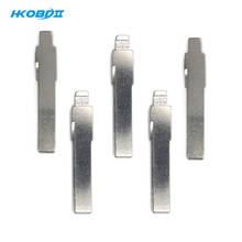 HKOBDII 42# for KD Blade  for Xhorse Blade for JMD Blade  Metal Blank Uncut Flip KD Remote Key Blade 2024 - buy cheap