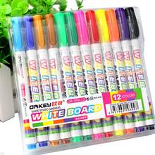 12 Colors Whiteboard Marker Non Toxic Dry Erase Mark Sign Fine Nib Set Supply Office School Supply Students 2024 - buy cheap