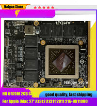 Kai-Full HD 6970M HD6970 hd6970m 2GB 2G VGA Видеокарта для Apple iMac 27 "mid 2011 Radeon A1312 661-5969 109-C29657-10 2024 - купить недорого