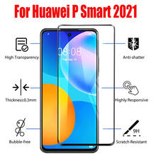 full cover protective for huawei p smart plus 2018 Z pro 2019 S 2020 2021 tempered glass film phone screen protector smartphone 2024 - buy cheap