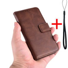 Capa tipo carteira para celular huawei, feita em couro, com suporte para cartões, para os modelos p8, p9, p10 plus, p20, p30 pro, p40 lite e 2024 - compre barato