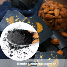 Pó com pigmento de carvão de bambu para tingimento, pigmento para sabão preto feito à mão, material da natureza, máscara diy, ferramentas de cozinha, 100g 2024 - compre barato