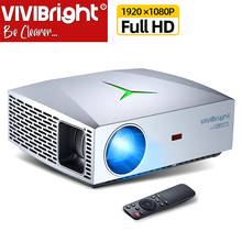 VIVIBright Real Full HD 1080P проектор F40/UP | Распродажа Crazy Clearance | Поддержка Bluetooth 3D, AC3,HDMI, домашний кинотеатр 2024 - купить недорого