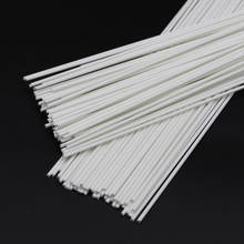 Diorama-Palo redondo blanco de plástico ABS, 1mm de longitud, 50cm de largo, arquitectura de paisaje, Kits de construcción, 100 unids/lote 2024 - compra barato
