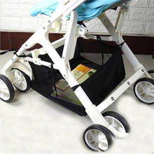 Cesta organizadora para cochecito de bebé, bolsa de almacenamiento portátil, cesta para el cuidado del bebé recién nacido, accesorios para cochecito infantil 2024 - compra barato