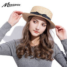 Модная женская шляпа от солнца, летняя уличная пляжная соломенная шляпа с широкими полями для девушек, милая Складная Кепка для путешествий, Повседневная шляпа с защитой от воздействия УФ-излучения 2024 - купить недорого