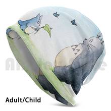 Totoro With Butterflies Beanie Hedging Cap DIY Print Cushion Totoro My Neighbor Totoro Tonari No Totoro Ghibili Gihbili 2024 - buy cheap