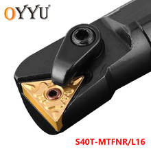 OYYU 40mm MTFNR MTFNL S40T-MTFNR16 MTFNR S40T-MTFNL16 Barra de mandrilar Suporte de ferramenta de torneamento interno Haste de torno insertos de metal duro 2024 - compre barato