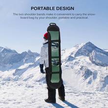 Bolsa de esquí para Snowboard, resistente a los arañazos, 140-150cm, media cubierta, funda protectora, bolsa para tabla de esquí 2024 - compra barato