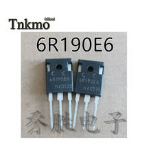 Transistor de efeito de alta potência n canal, 10 peças ipw60r190e6 to-247 6r190e6 toprendedor 650 2a v 2024 - compre barato