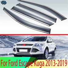 For Ford Escape Kuga 2013-2019 Plastic Exterior Visor Vent Shades Window Sun Rain Guard Deflector 4pcs 2024 - buy cheap