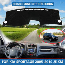 Right Hand Drive High Polyester Fiber Anti-UV Car Dashboard Cover Mat for Kia Sportage 2005-2010 JE KM Cover 2024 - buy cheap