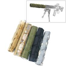 Airsoft 22cm Suppressor Cover Molle Tactical Hunting Rifle Gun Protector Cover Nylon Quick Release Suppressor Pouch Holster 2024 - buy cheap