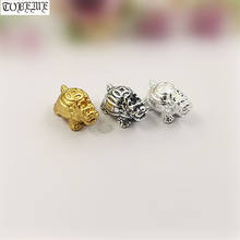 100% 3D 999 серебро Fengshui богатство-бусины в виде черепахи чистого серебра удачи ювелирные изделия свободные бусины DIY браслет бусины 2024 - купить недорого