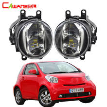 Cawanerl Car Styling Fog Light Assembly 4000LM LED DRL Daytime Running Light White 12V For Toyota IQ 2009 2010 2011 2012 2013 2024 - buy cheap