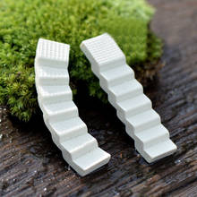 XBJ027 Moss micro landscape ornaments road corridor stair ladder stairs DIY resin crafts resin material miniature homes 2024 - buy cheap