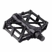 1 Pair Ultralight Bicycle Pedal Aluminum Alloy MTB Mountain Bike Pedal Cycling Sealed Bearing Pedal Treadle Black 2024 - buy cheap