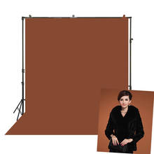 Coffee Brown Photography Backdrop Fabric Background Solid Color Sepia Back Drop Streaming Video Products Photoshoot Portrait 2024 - buy cheap