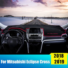 Car Dashboard Avoid Light Pad Instrument Platform Desk Cover Mat Carpets For Mitsubishi Eclipse Cross 2017 2018 2019 Accessories 2024 - buy cheap