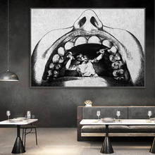 Dentist Humor Stone Art Print Art Tooth Anatomical Office Decor Medical Canvas Print Wall Pictures Medical 2024 - buy cheap