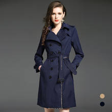 Casaco feminino trench coat para roupas femininas casacos longos senhoras 2020 nova chegada moda de alta qualidade abrigo mujer kj123 2024 - compre barato