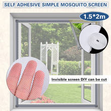 1pc Window Screens Anti Mesh Net Fly Insect Bug Mosquito Moth Doors Netting 1.5m x 2m For Kitchen Bedroom Windows 2024 - buy cheap