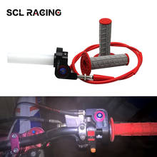 Scl racing-controlador de acelerador para motocicleta, 1 conjunto com cabo de acelerador de 7/8 ", 22mm 2024 - compre barato
