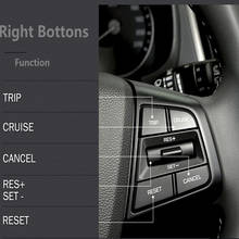 For Hyundai ix25 Creta Steering Wheel Button 1.6L 2.0L Right Side Phone Cruise Control Button 2024 - buy cheap