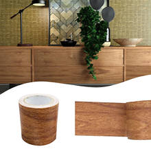 1 Roll Wood Grain Stickers Self-adhesive Waterproof Wall Paper Doors Cabinet Desktop Modern Furniture Floor Decorative Sticker 2024 - buy cheap
