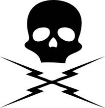 Car window decal truck outdoor sticker movie Deathproof death proof skull Bumper Novelty  Drift Vinyl Decal Sticker 2024 - buy cheap