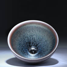 JIANZHAN-taza de té de cerámica Vintage, cuenco de té estilo Dynasty', cuenco Tenmoku de Harry Potter, Guowen Chen con caja de regalo 2024 - compra barato